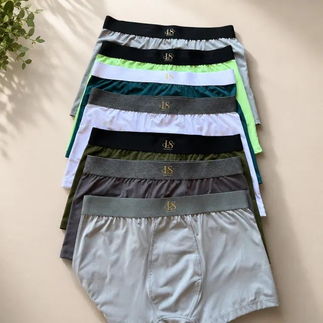 Kit c/ 3 cuecas boxer poliamida