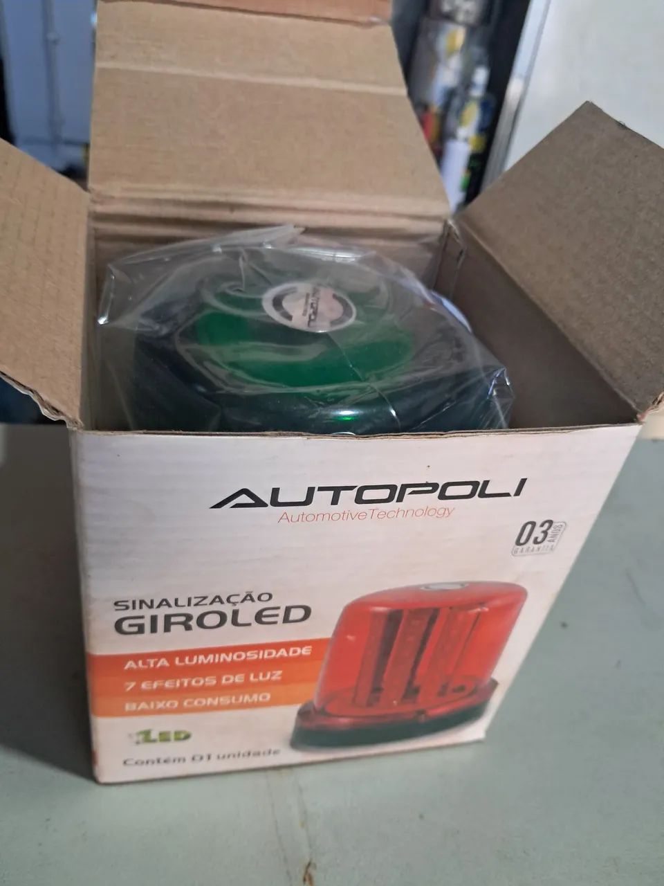 Giroflex verde 12/24V