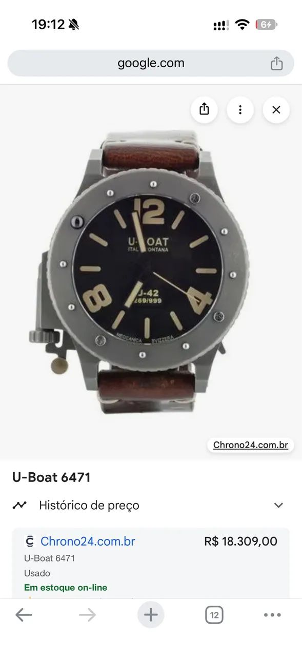 Relógio U-Boat U-42 - Foto 5