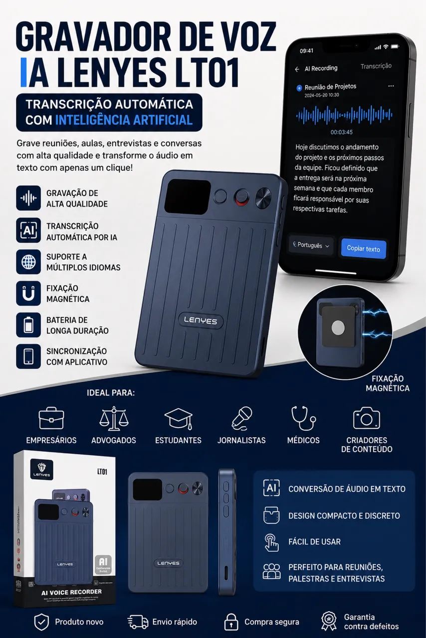 Gravador com Ia - Foto 4