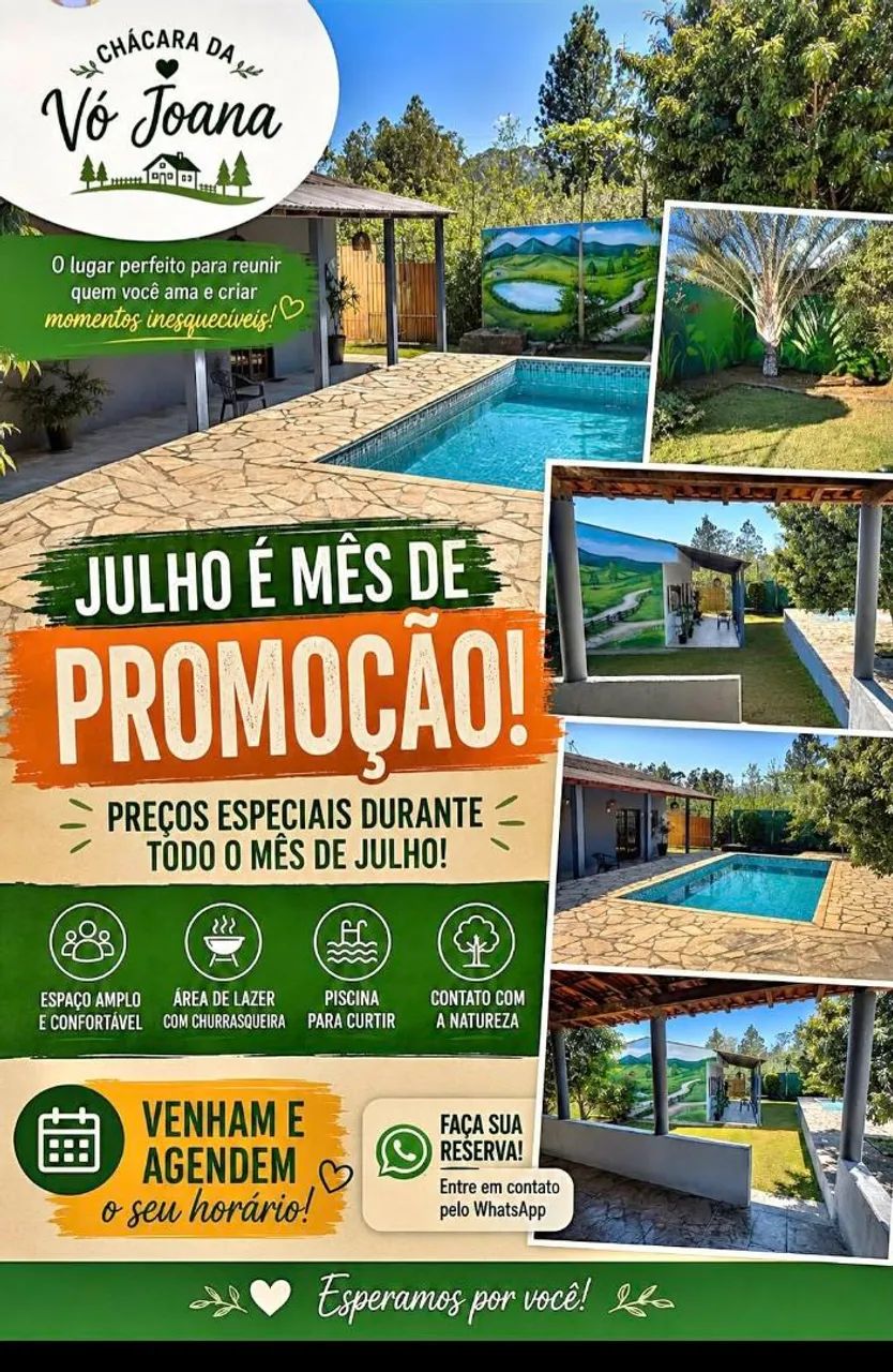 Alugo chacara 
