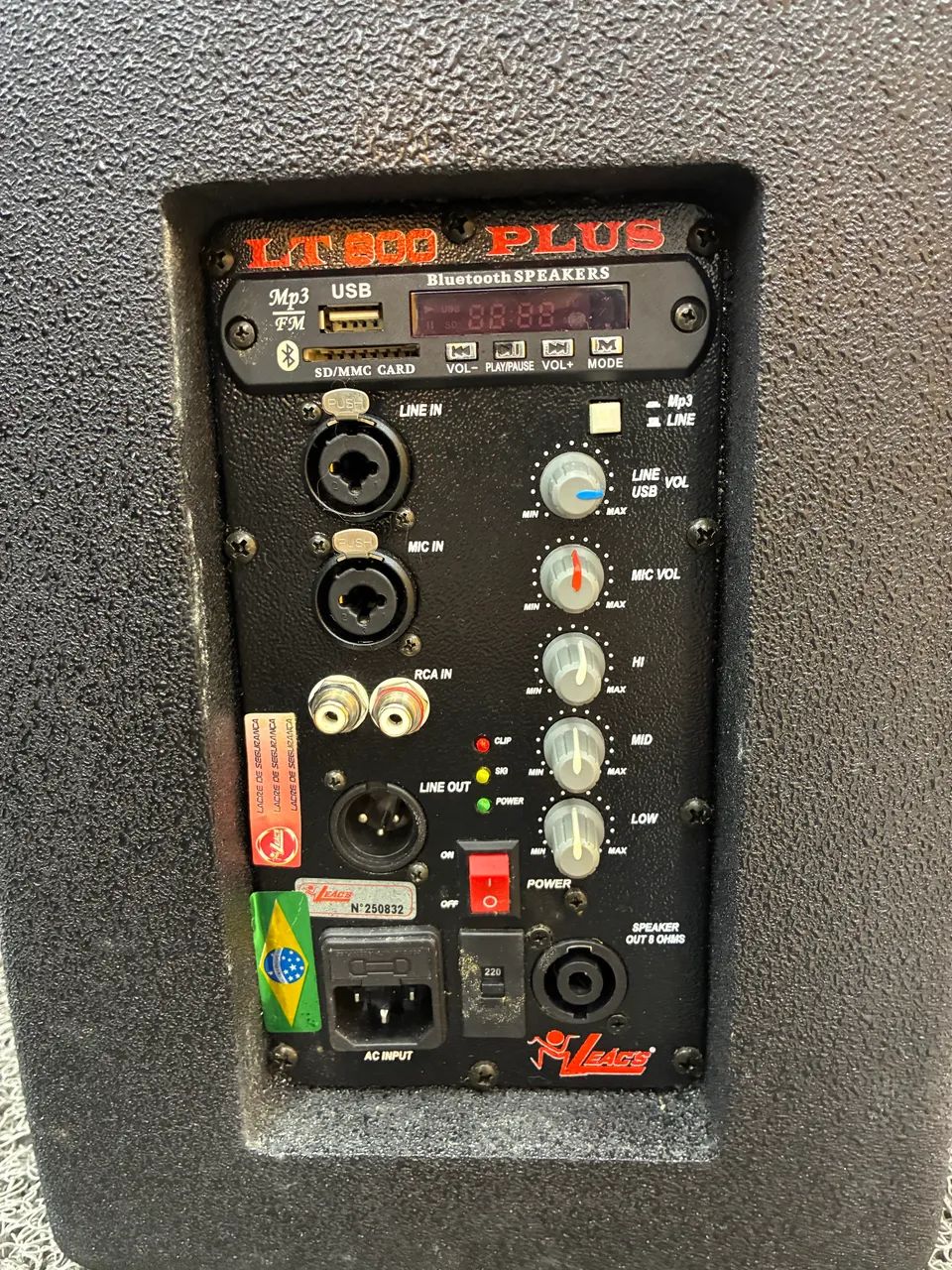 Par de Caixas Acústicas Leacs LT800 plus - Foto 3