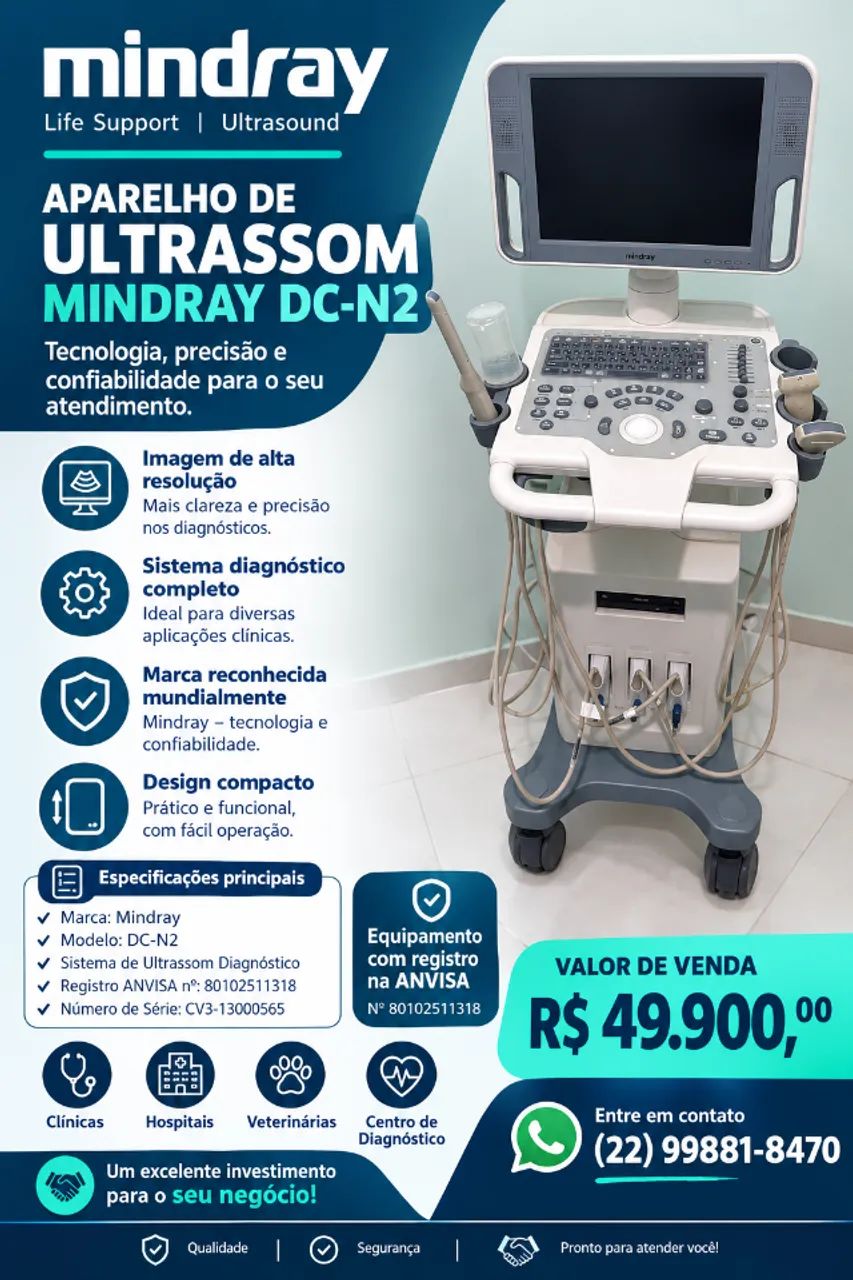 Aparelho de ultrassom
