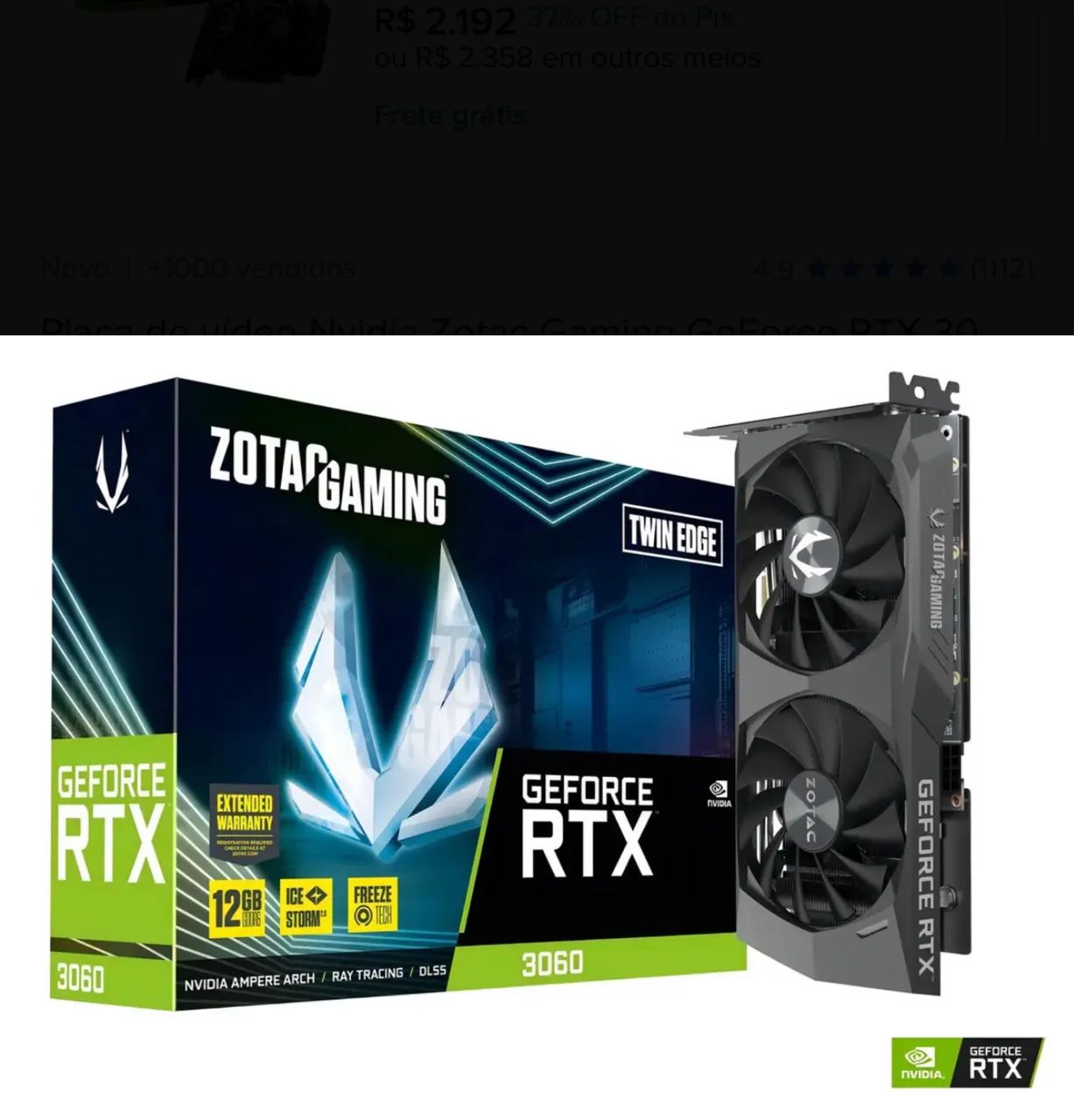 Rtx 3060 12gb