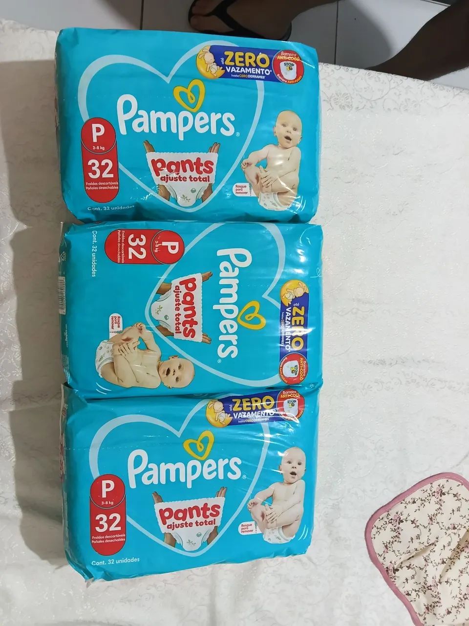 Fralda pampers tam P - Foto 2