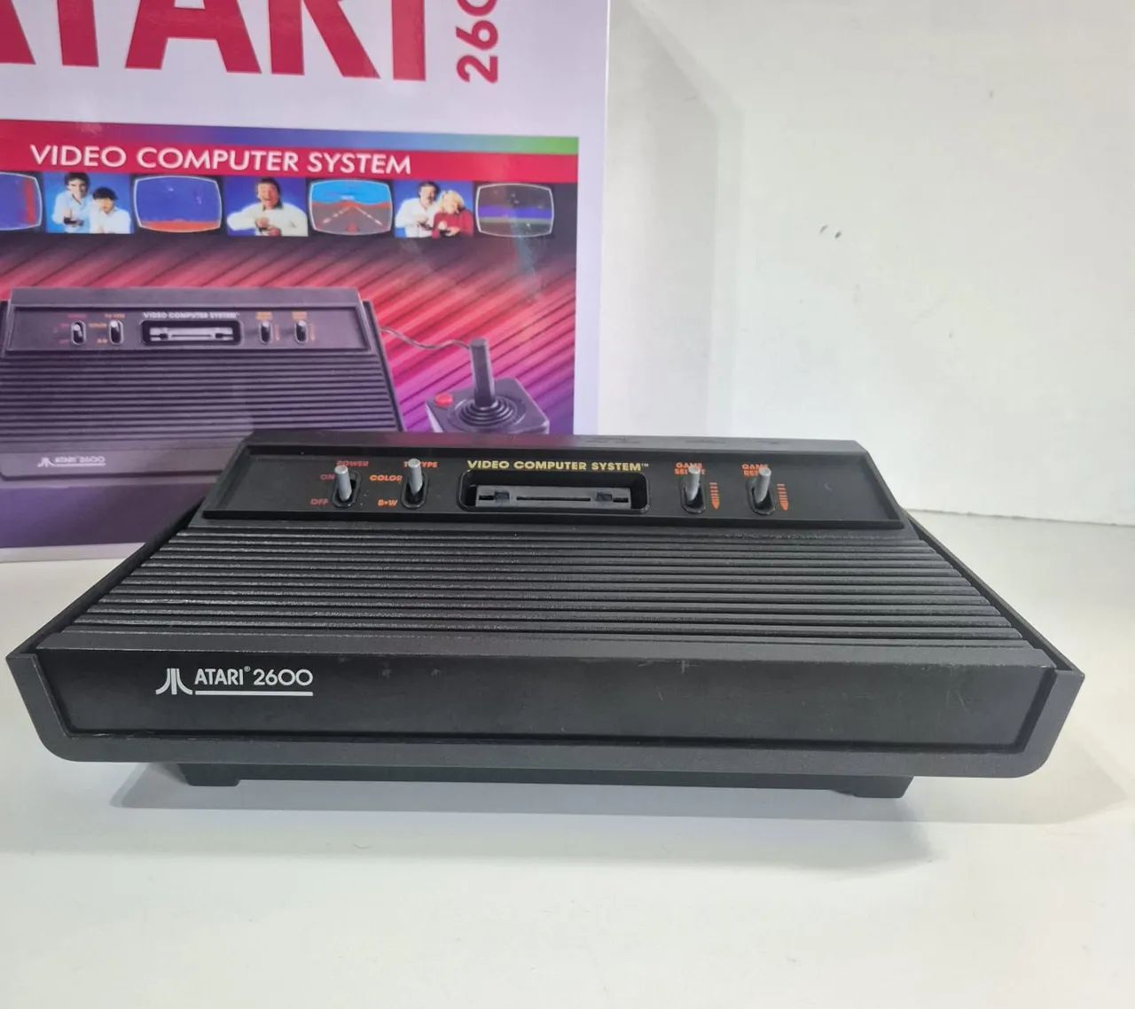 Atari 2600 Polyvox com caixa MDF - Foto 2
