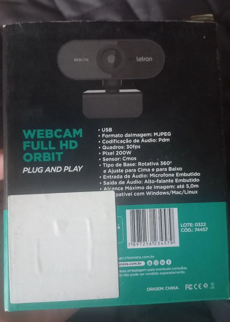 Vende-se Webcam nunca usada - Foto 4
