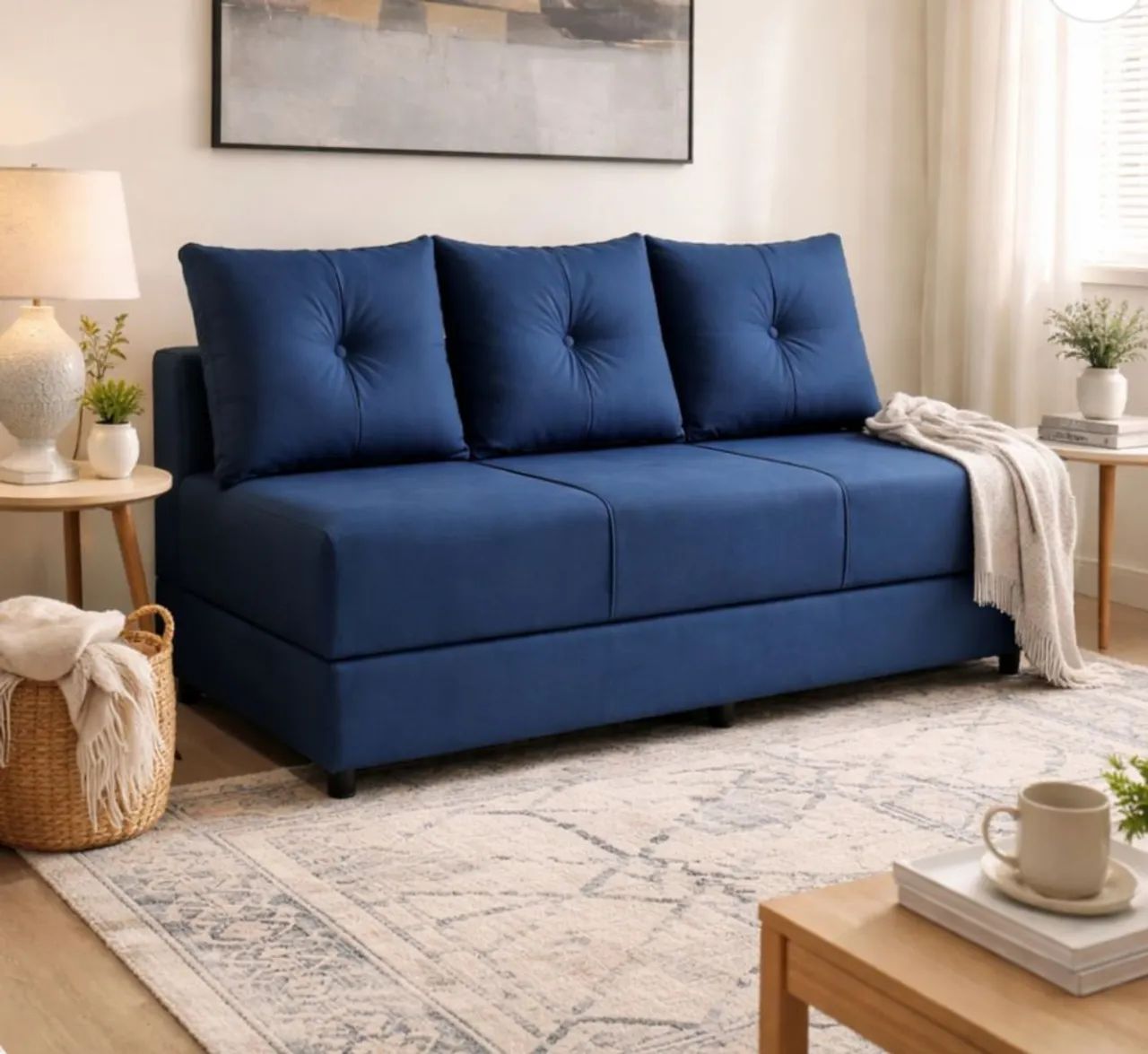 SOFAS para AIRBNB, resistente e barato! Multifuncionais  - Foto 2