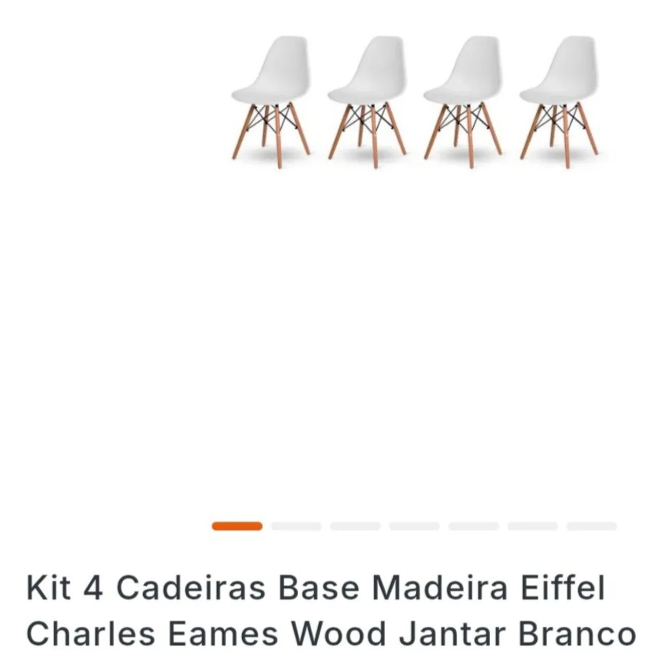 Mesa sala jantar c/4 cadeiras  - Foto 5