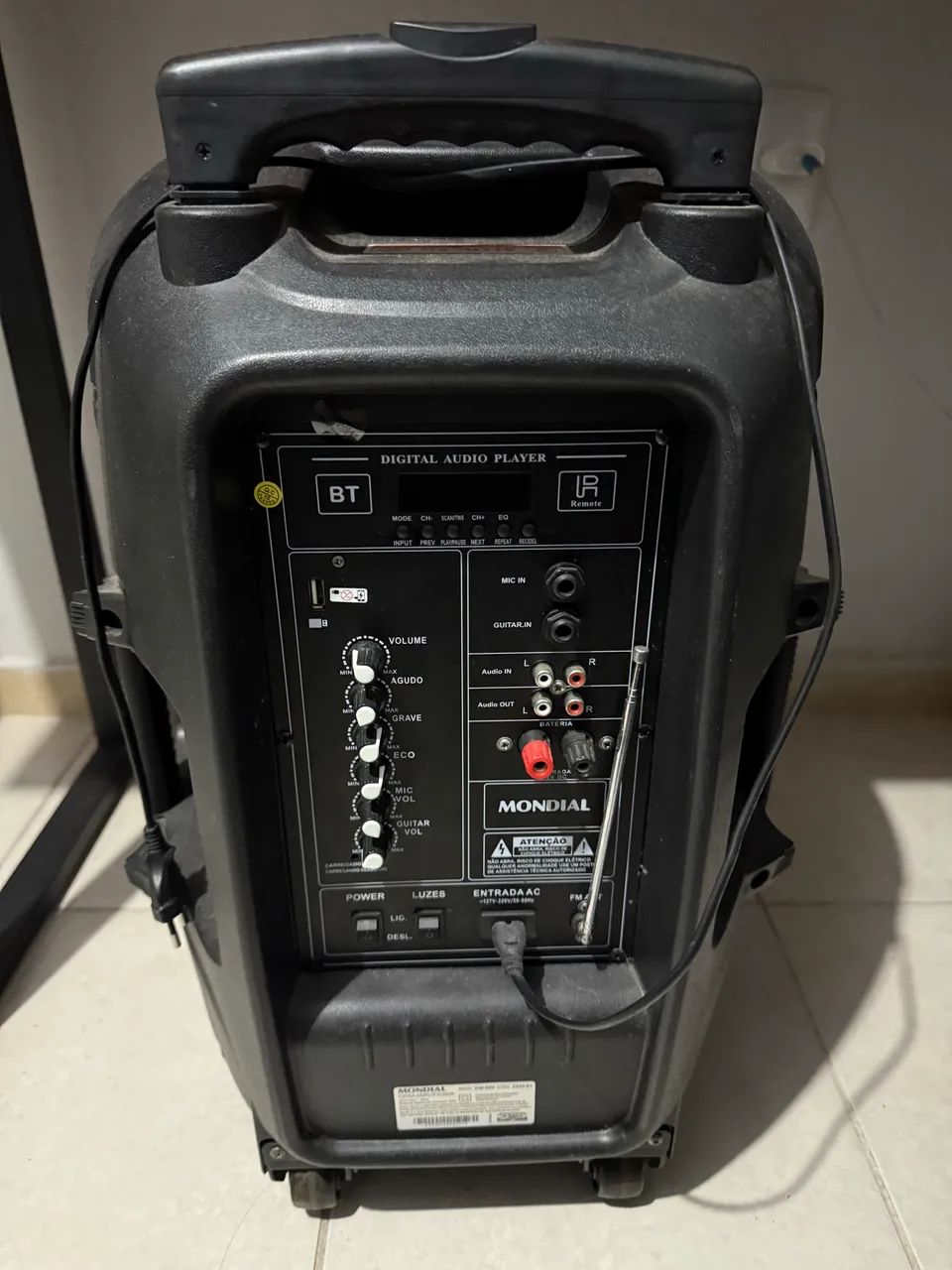 Caixa de som Mondial 550w Amplificada  - Foto 2