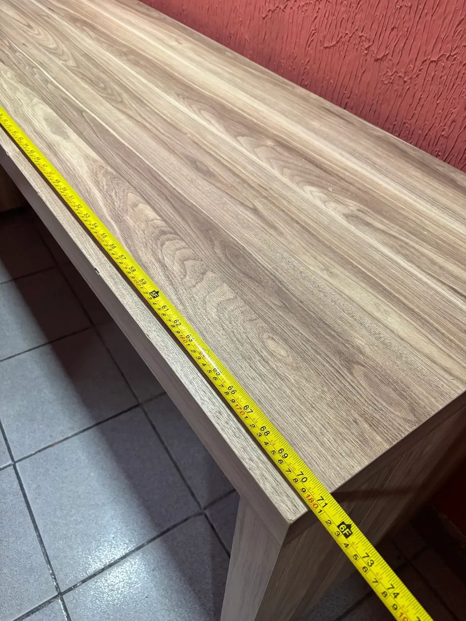 Mesa de madeira 1,80cm x 0,60 - Foto 3