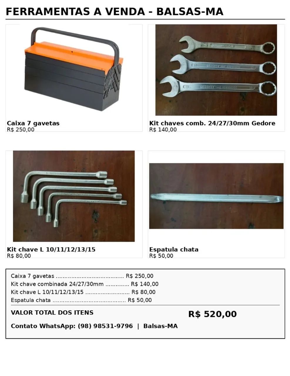 Ferramentas - Foto 5