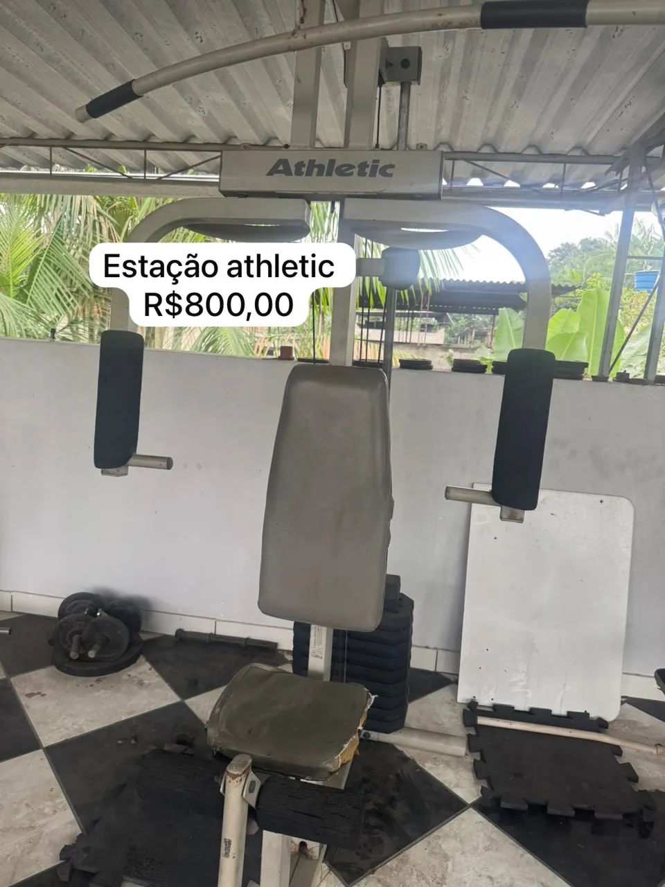 Aparelhos de musculação 