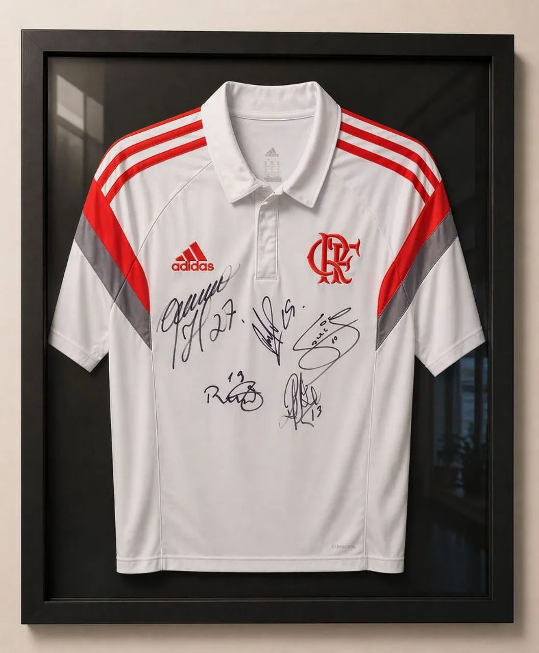 CAMISA DO FLAMENGO ORIGINAL AUTOGRAFADA 