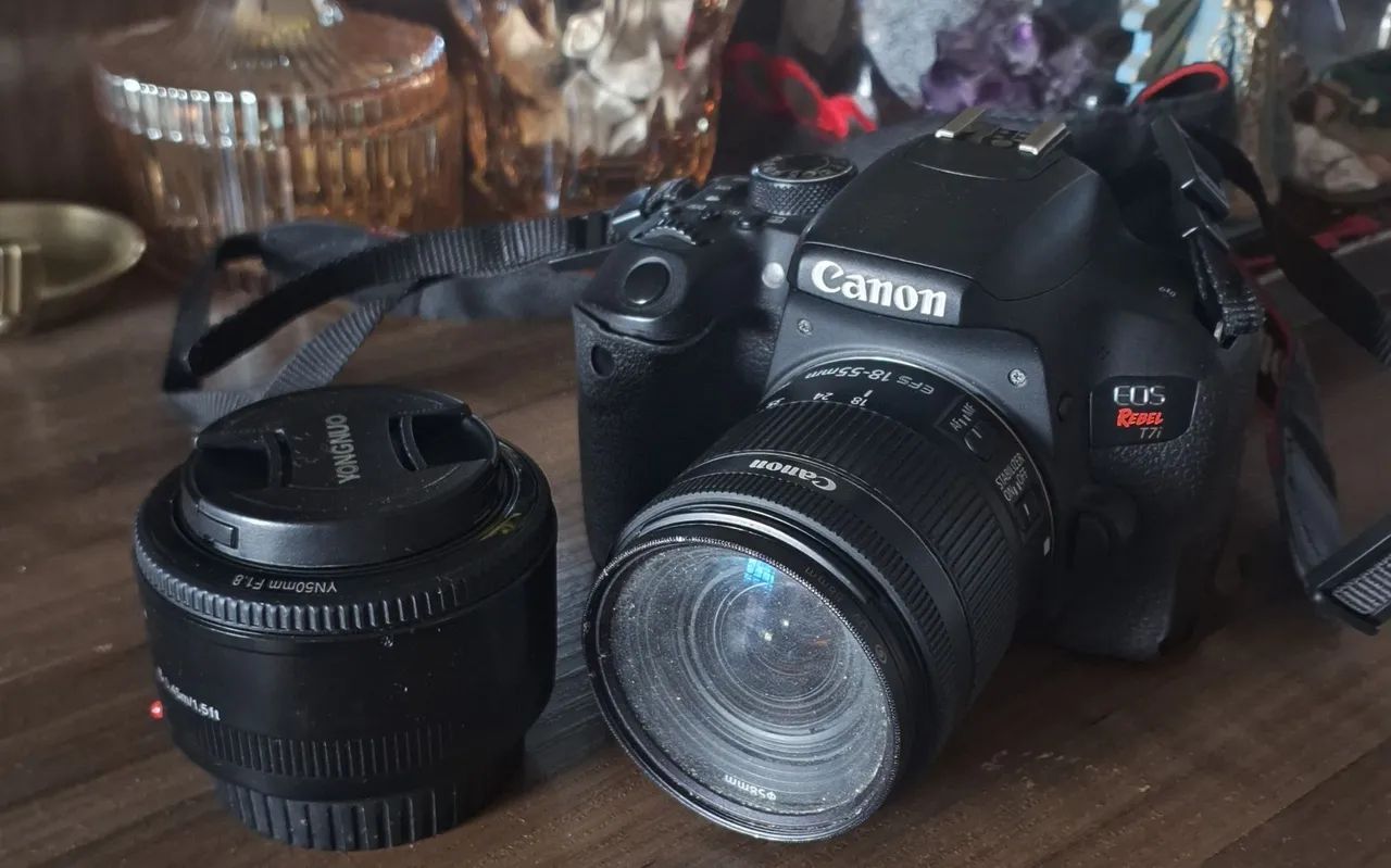 CÂMERA CANON T7i  - Foto 2