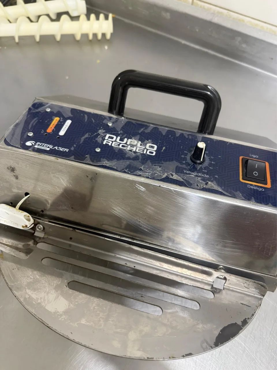 Vendo Duplo Recheio para Máquina de Fazer Salgados - Foto 4