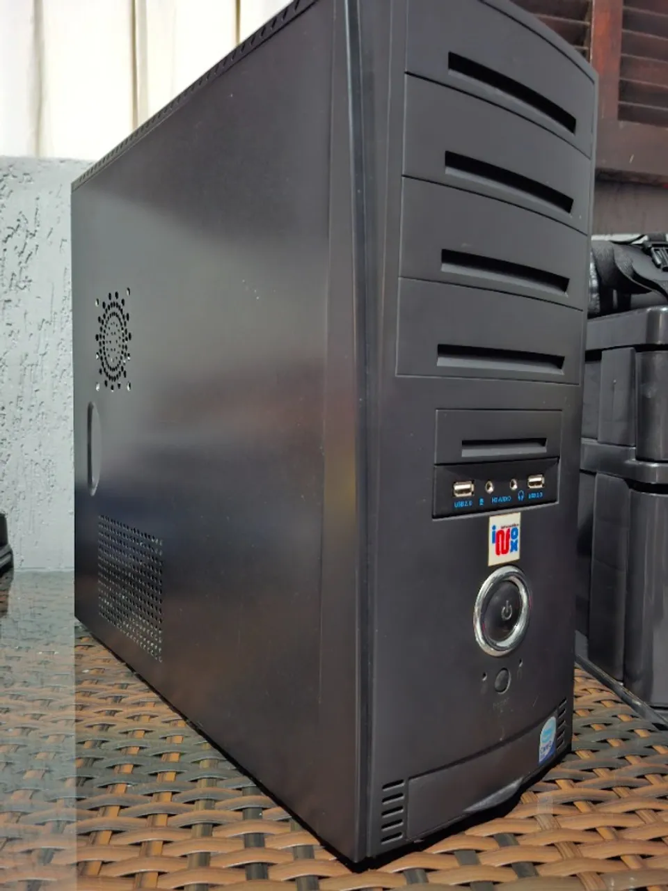 Mini Computador Hp Prodesk 400 G4 DM i3-8100T 8gb Ddr4 Ssd 120