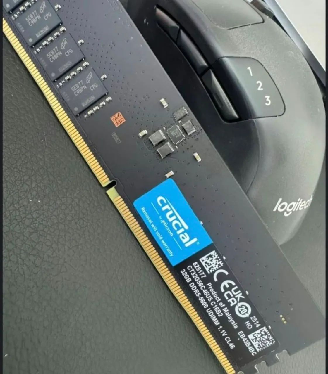 Memoria ram ddr5 crucial 32GB