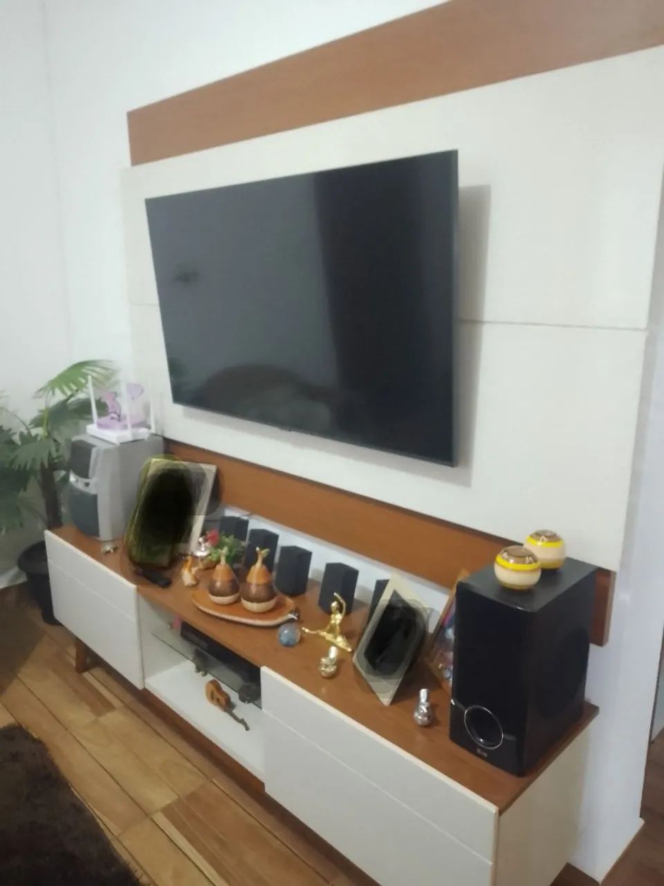 Painel com rack.  - Foto 2