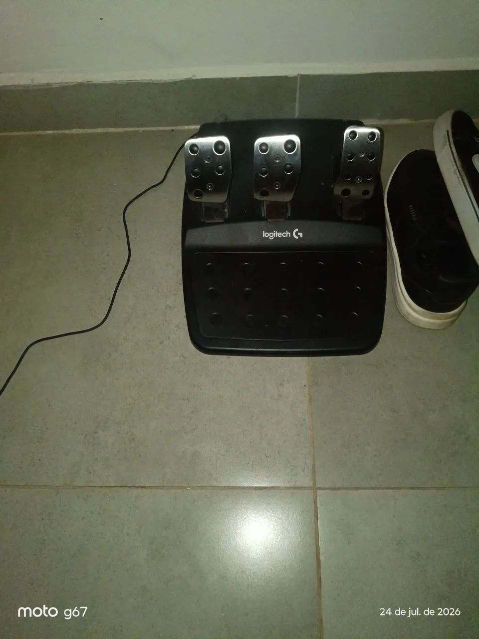 Volante g920 ele e seminovos foi pouco usado  - Foto 2