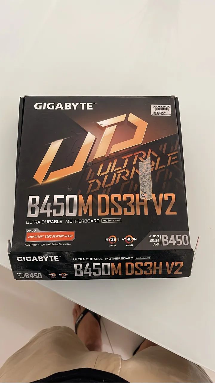Placa mãe Gigabyte B450M