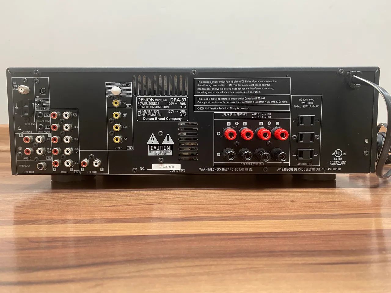 Receiver Denon Stéreo DRA37 - Foto 5