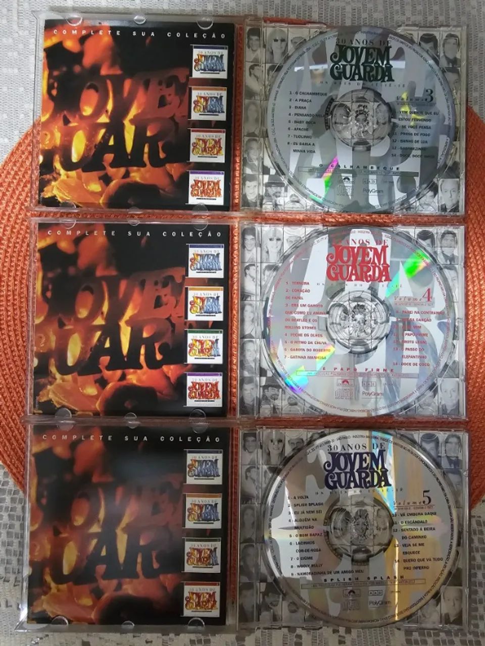 5 CDs 30 ANOS DE JOVEM GUARDA - Foto 2