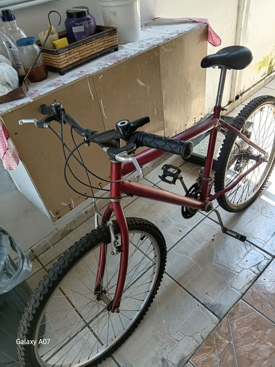 Bicicleta aro 26 tudo ok!!