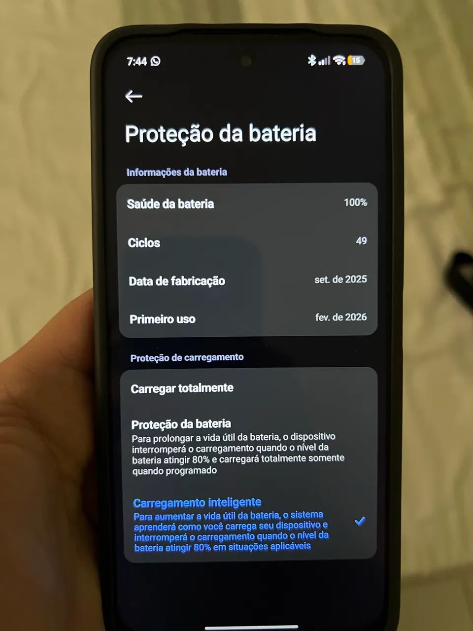 Celular redmi 15