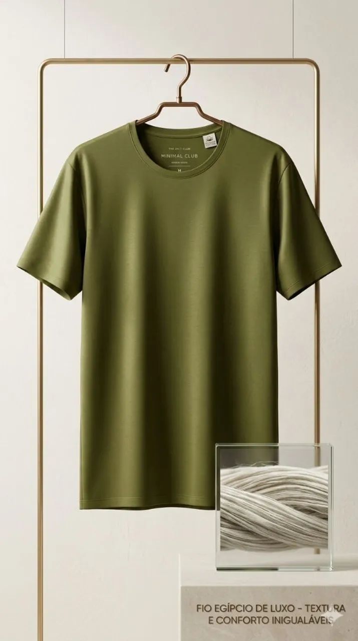 Camisetas fio egípcio  - Foto 3