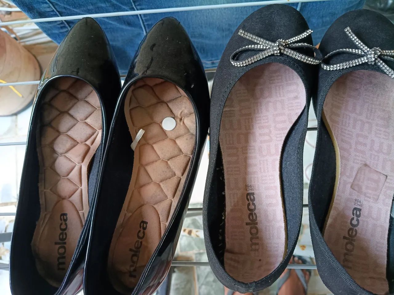 Lote sandália n34 36 37 - Foto 2