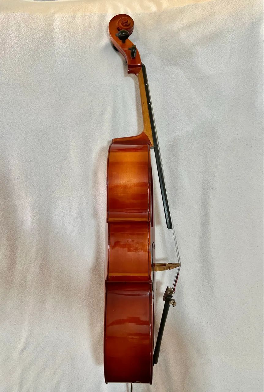 Violoncelo 3/4 madeira maciça  - Foto 4