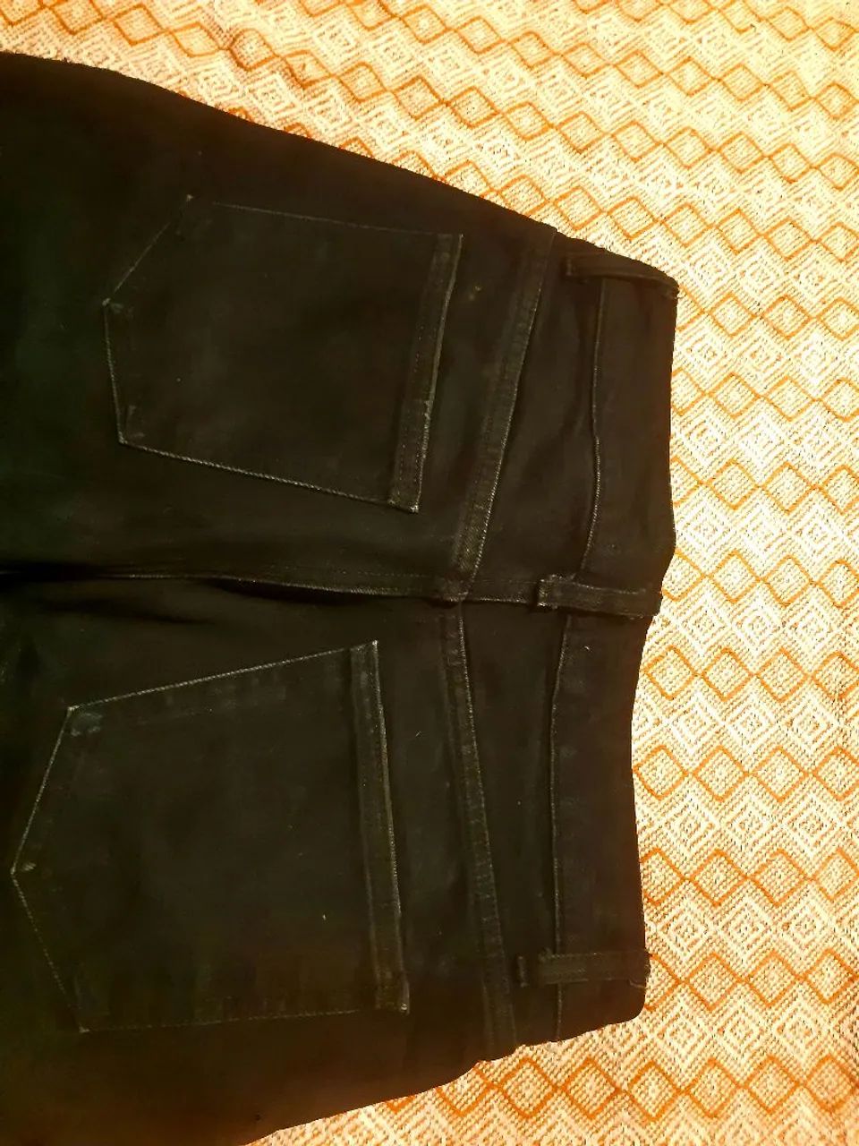 Calça Zara brim preta feminina - Foto 2