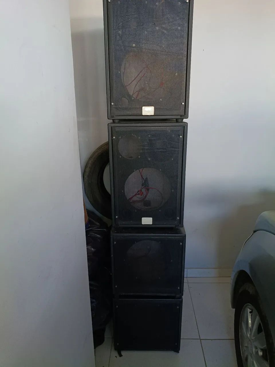 Caixa de som vazia 10 polegadas  - Foto 2