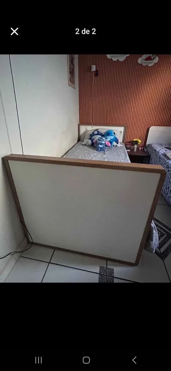 Vendo maca praticamente nova e cama com colchão  - Foto 2
