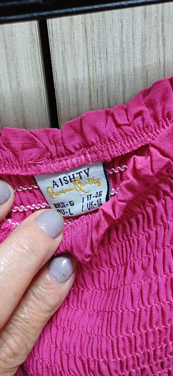 Vestido longo G Aishty c/elastec - Foto 4