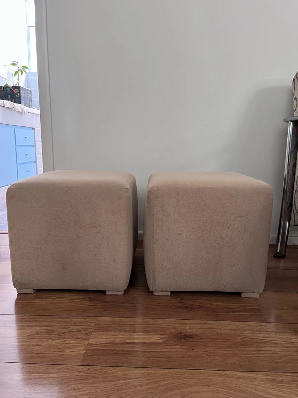 Vendo puffs forrados de tecido - Foto 3