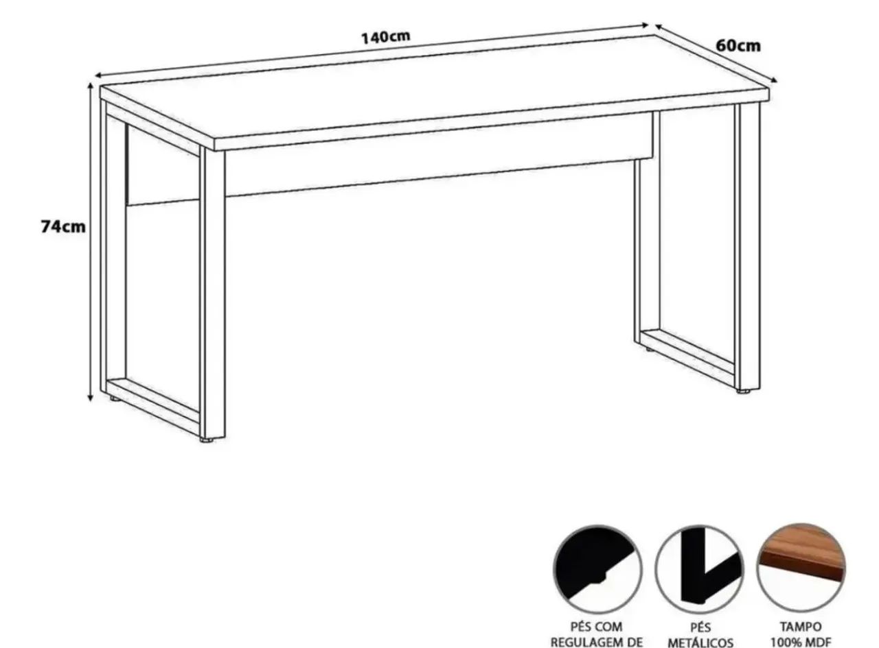 Mesa de escritório  - Foto 3