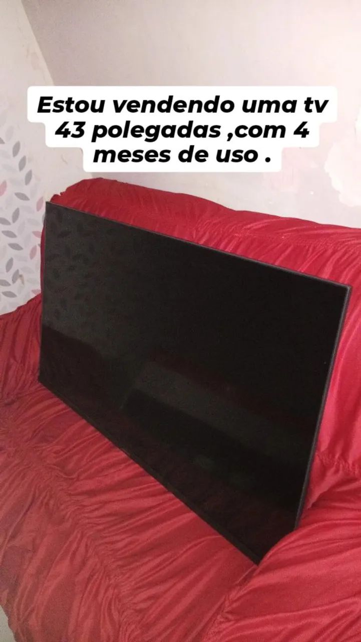 Vendo tv 43 polegadas ,com 4 meses de uso  - Foto 2