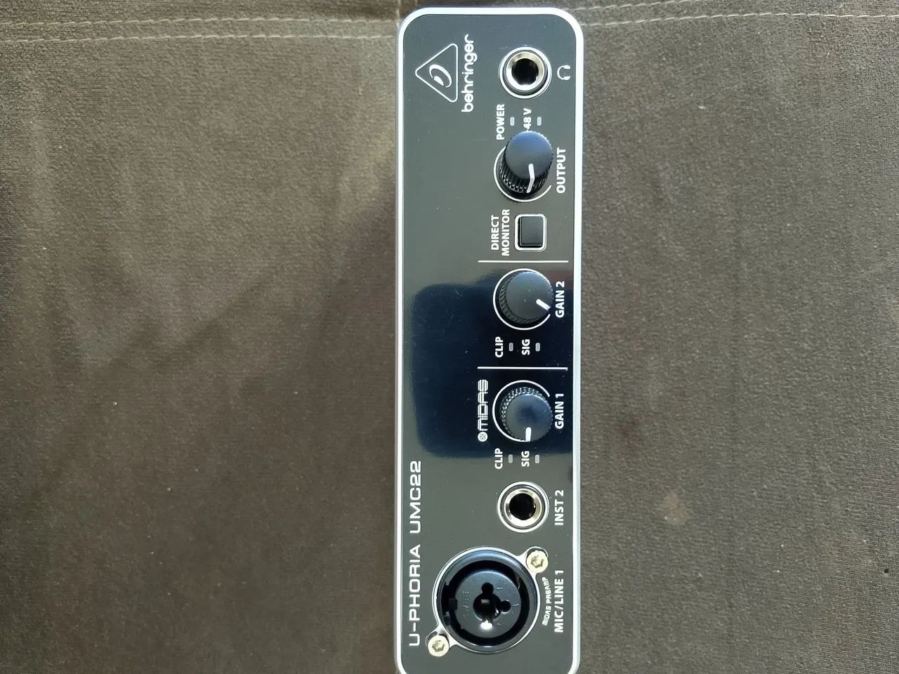 Vendo interface de áudio U-PHORIA UM22  - Foto 4