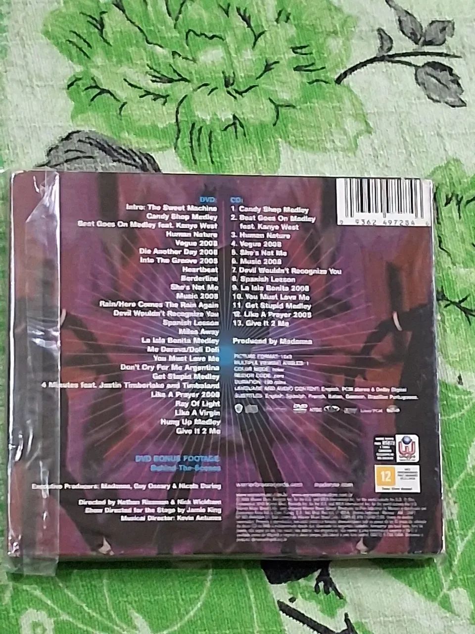 CD& DVD MADONNA STICKY&SWEET TOUR  - Foto 2