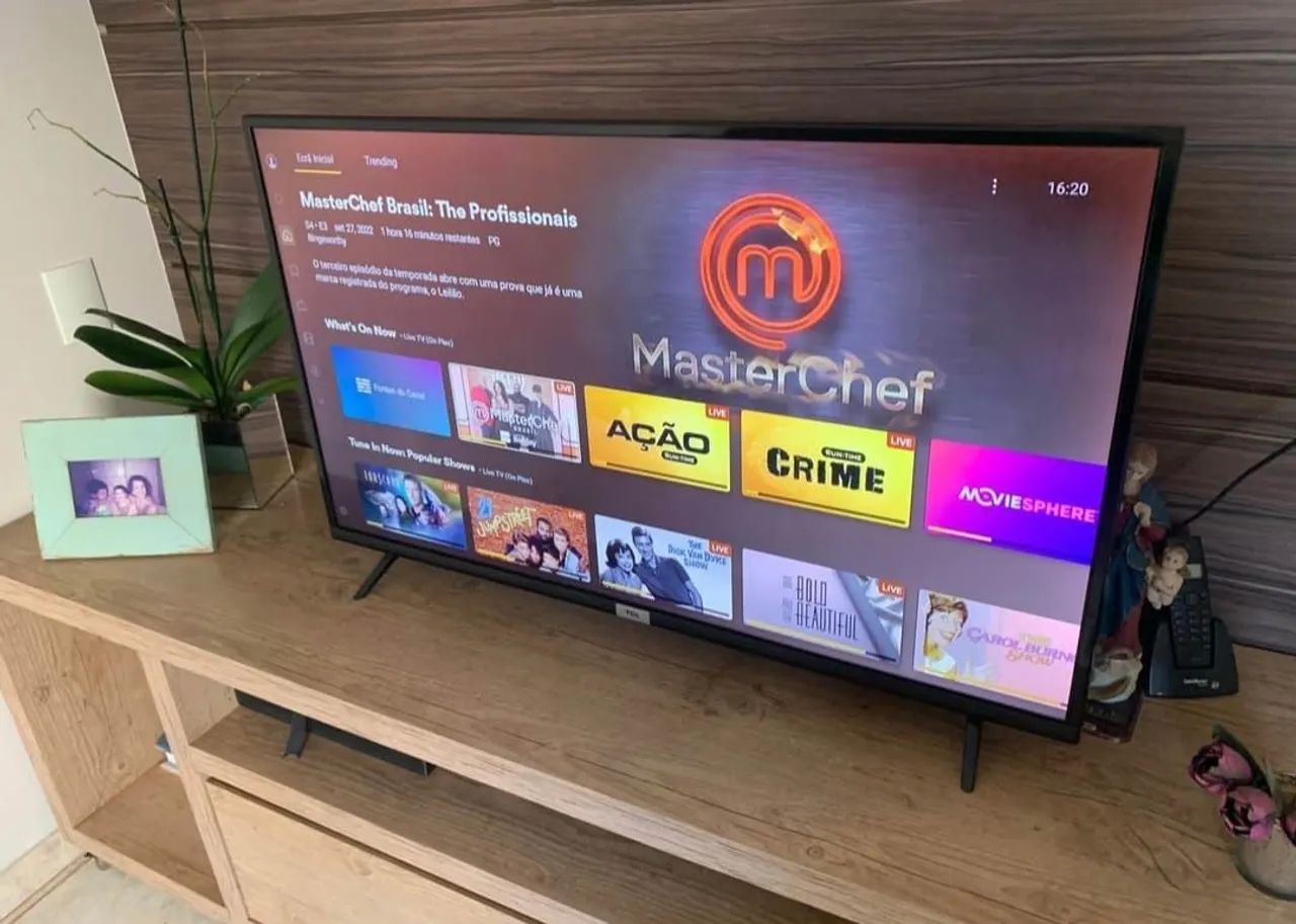 Smart Tv 43 Polegadas TCL Android Tv comando de voz - Foto 4