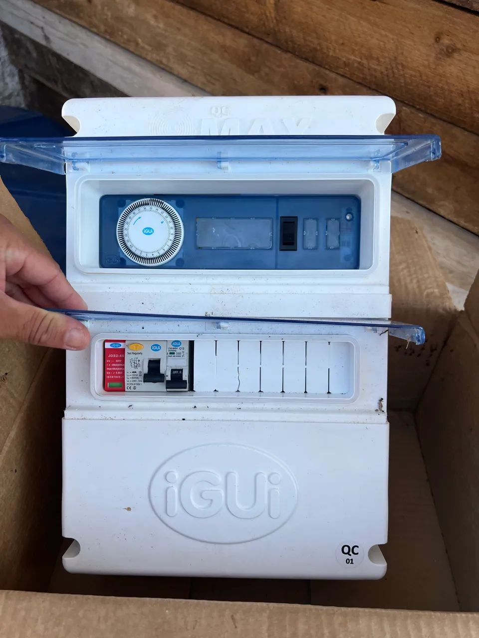 Quadro de controle piscina Igui 