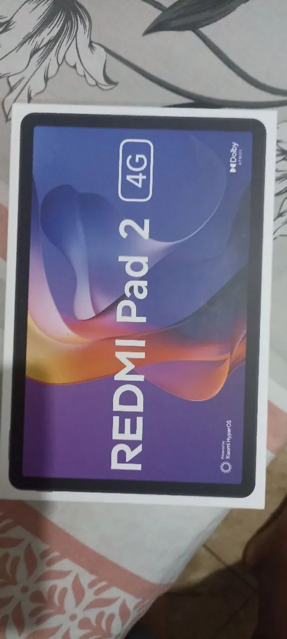 Tablet Redmi Pad 2 4G + Capa + Película + Teclado + Mouse