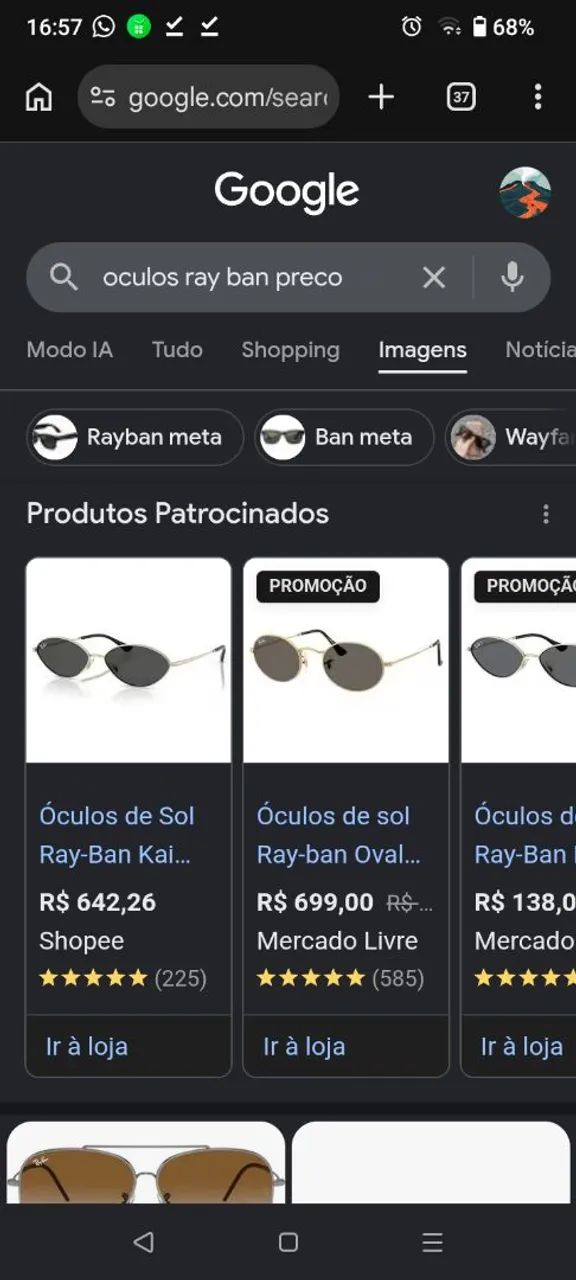 Óculos Ray bam original - Foto 5