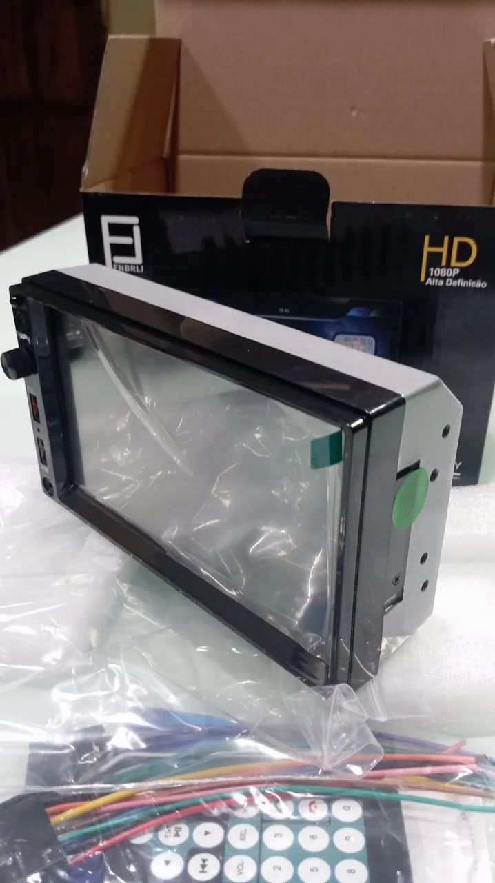 Multimídia automotivo som universal 2 Din bluetooth 