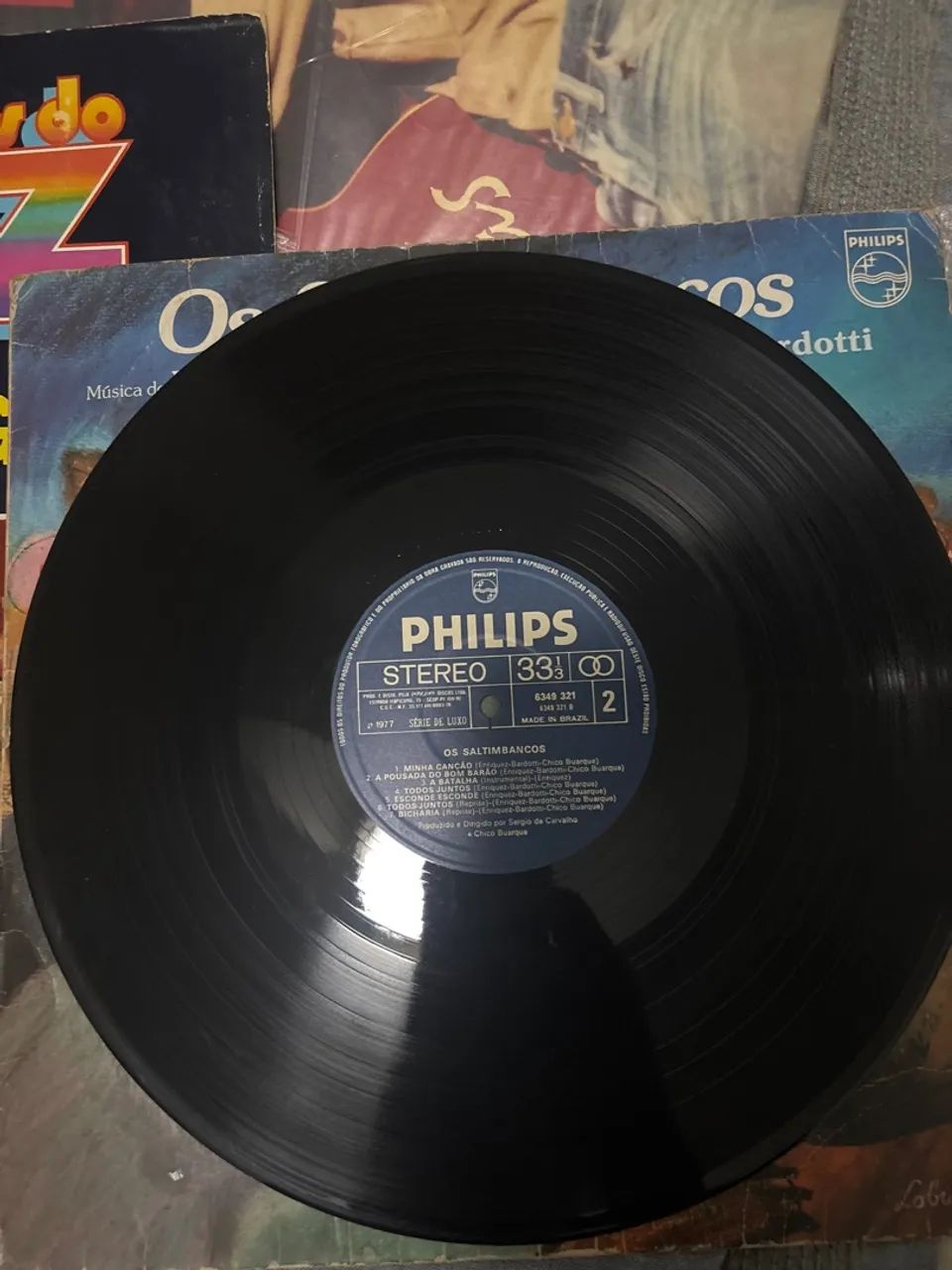 Vinil original os saltimbancos 1977 - Foto 3