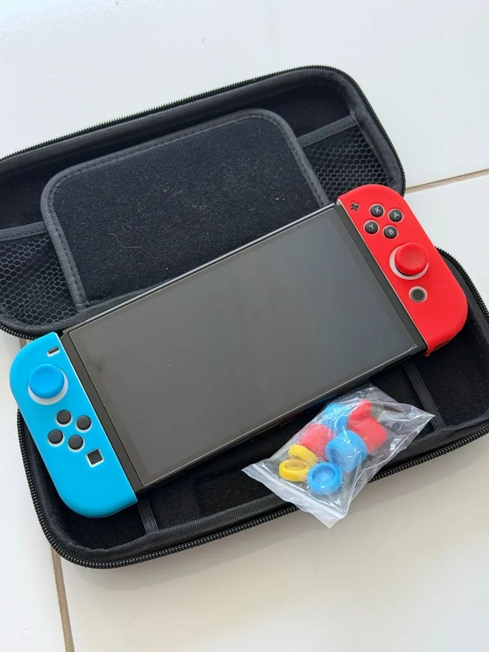 Nintendo, Console + Jogo, Switch OLED Branco - Foto 3