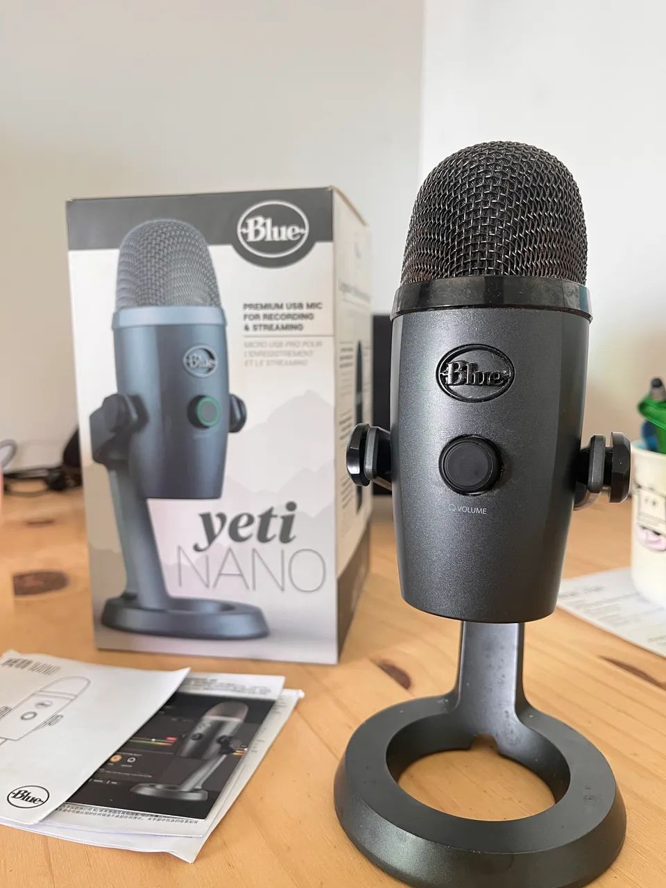 Microfone USB Blue Yeti Nano | Estado de Novo | Na Caixa Original - Foto 3