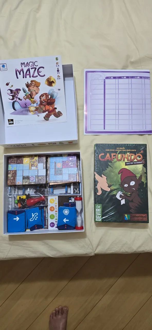 Jogo de tabuleiro Magic Maze + Cafundó  - Foto 3